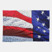 Amerikaanse vlag theedoek (Horizontaal)