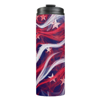 Amerikaanse vlag Thermal Tumbler Thermosbeker