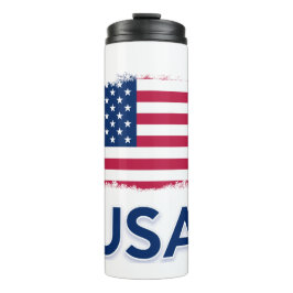 Amerikaanse vlag thermosbeker