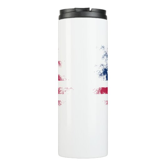 Amerikaanse vlag thermosbeker (Achterkant)