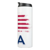 Amerikaanse vlag thermosbeker (Geroteerd rechts)