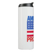 Amerikaanse vlag thermosbeker (Gedraaid links)