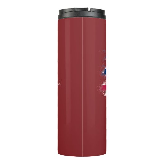 Amerikaanse vlag thermosbeker (Achterkant)
