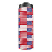 Amerikaanse vlag thermosbeker (Voorkant)