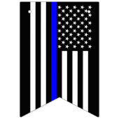 Amerikaanse vlag Thin Blue Line Memorial Symbolisc Vlaggetjes (Derde vlag)