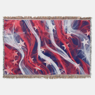 Amerikaanse vlag Throw Blanket Deken