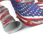  Amerikaanse vlag Thunder_Cove Cadeaupapier (Rol Hoek)