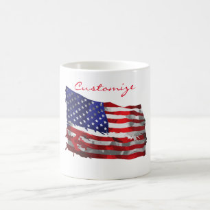 Amerikaanse vlag Thunder_Cove Koffiemok