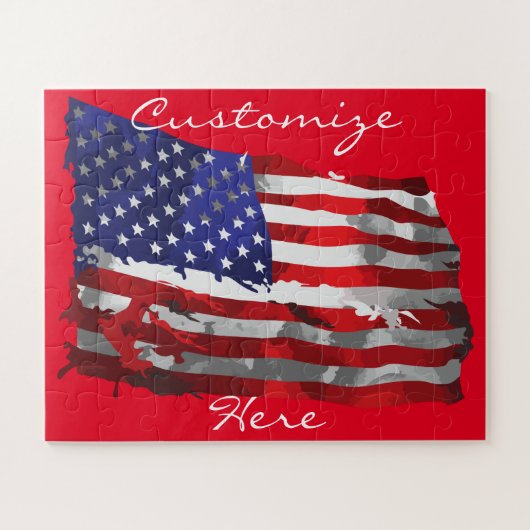  Amerikaanse vlag Thunder_Cove Legpuzzel (Horizontaal)