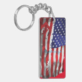  Amerikaanse vlag Thunder_Cove Sleutelhanger (Voorkant Links)