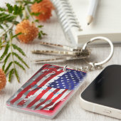  Amerikaanse vlag Thunder_Cove Sleutelhanger (Voorkant Rechts)