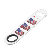 Amerikaanse vlag Thunder_Cove Speed Flessenopener (Voorkant Gekanteld)