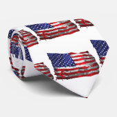  Amerikaanse vlag Thunder_Cove Stropdas (Opgerold)