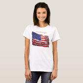 Amerikaanse vlag Thunder_Cove T-shirt (Voorkant volledig)