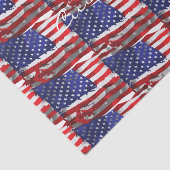 Amerikaanse vlag Thunder_Cove Tissuepapier (Detail)