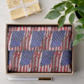 Amerikaanse vlag Thunder_Cove Tissuepapier (Geschenk)