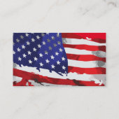 Amerikaanse vlag Thunder_Cove Visitekaartje (Achterkant)