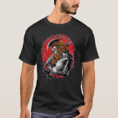 Amerikaanse vlag 'Til Valhalla Viking Warrior Viki T-shirt (Voorkant)
