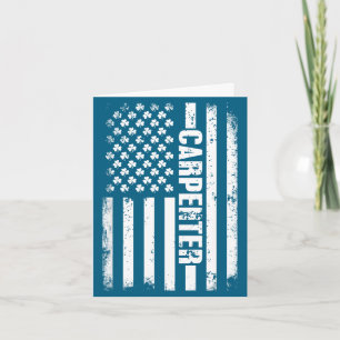 Amerikaanse vlag timmerman st patricks dag klavert kaart