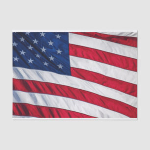 Amerikaanse vlag tissuepapier