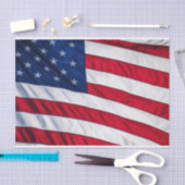 Amerikaanse vlag tissuepapier (Craft)
