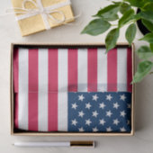 Amerikaanse vlag tissuepapier (Geschenk)