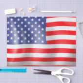 Amerikaanse vlag tissuepapier (Craft)
