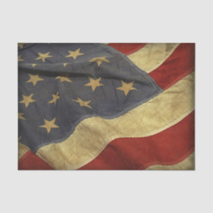 Amerikaanse vlag tissuepapier