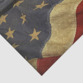 Amerikaanse vlag tissuepapier (Detail)