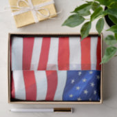 Amerikaanse vlag tissuepapier (Geschenk)