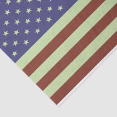 Amerikaanse vlag tissuepapier (Detail)