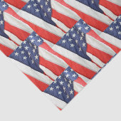 Amerikaanse vlag tissuepapier (Detail)