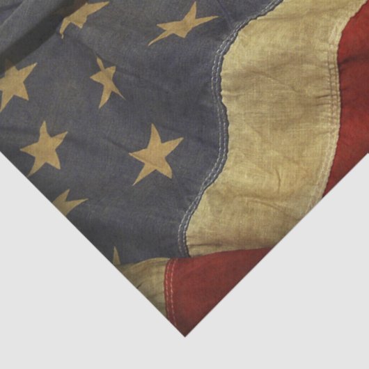 Amerikaanse vlag tissuepapier (Detail)