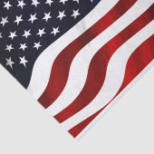 Amerikaanse vlag tissuepapier (Detail)