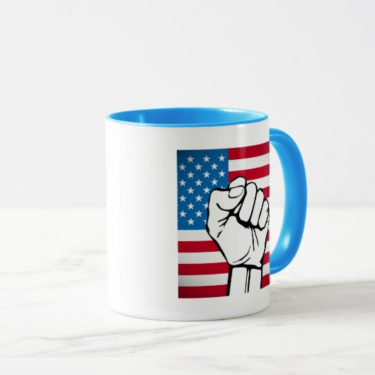 Amerikaanse vlag | Toenemende ist Mok (Voorkant rechts)