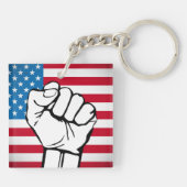 Amerikaanse vlag | Toenemende ist Sleutelhanger (Achterkant)