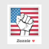 Amerikaanse vlag | Toenemende ist Sticker (Vel)