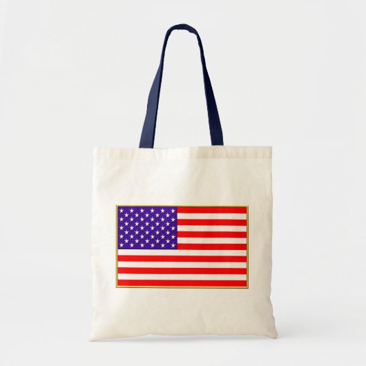 Amerikaanse vlag tote bag (Voorkant)