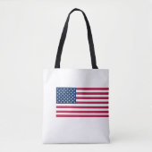 Amerikaanse vlag tote bag (Voorkant)
