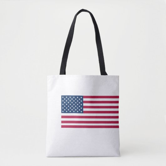 Amerikaanse vlag tote bag (Voorkant)