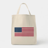Amerikaanse vlag tote bag (Achterkant)