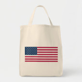 Amerikaanse vlag tote bag (Voorkant)