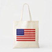 Amerikaanse vlag tote bag (Voorkant)