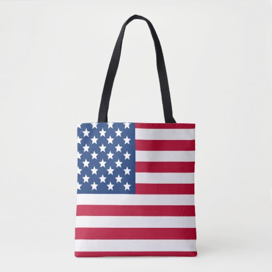 Amerikaanse vlag tote bag (Voorkant)