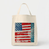 Amerikaanse vlag tote bag (Voorkant)