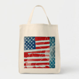 Amerikaanse vlag tote bag