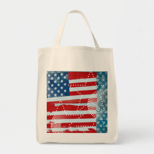 Amerikaanse vlag tote bag