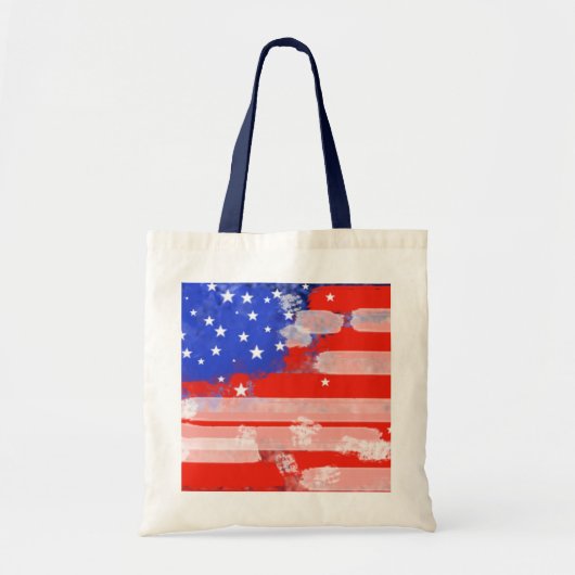 Amerikaanse vlag tote bag (Voorkant)