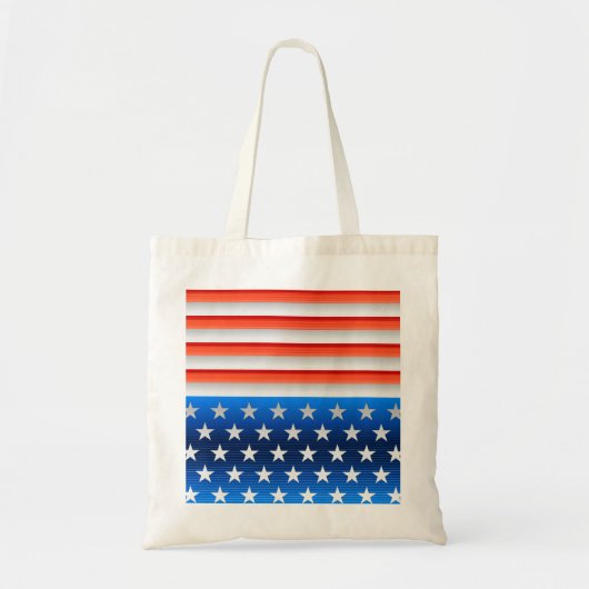 Amerikaanse vlag tote bag (Voorkant)
