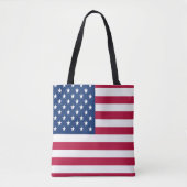 Amerikaanse vlag tote bag (Voorkant)